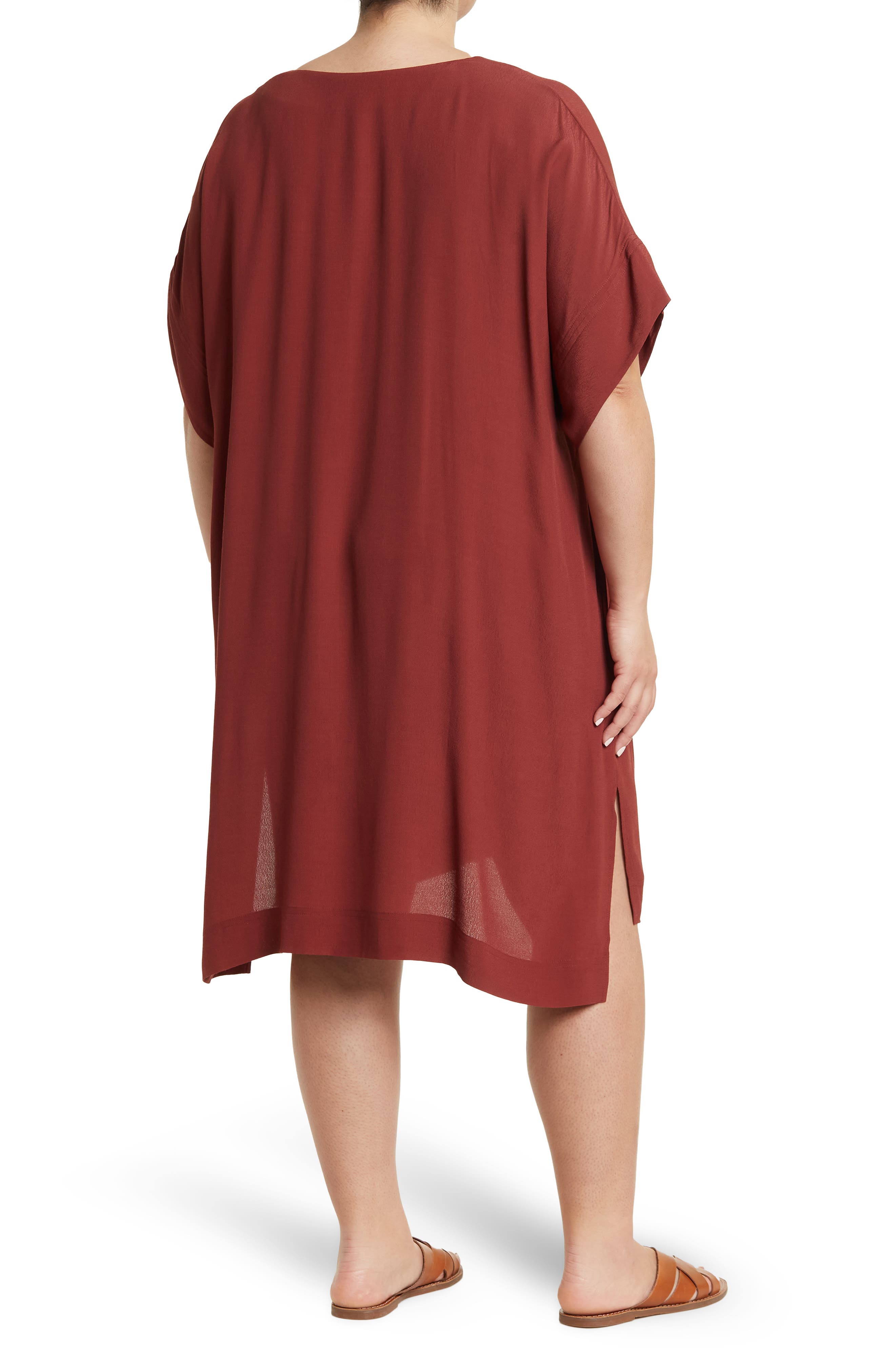 madewell novel short sleeve shift dress