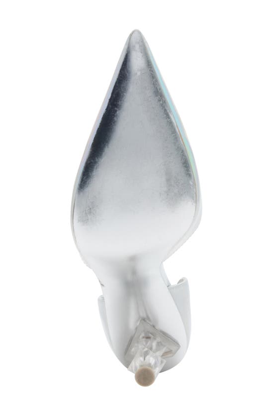 Shop Jessica Rich By Steve Madden Talia D'orsay Pointed Toe Pump In Iridescent
