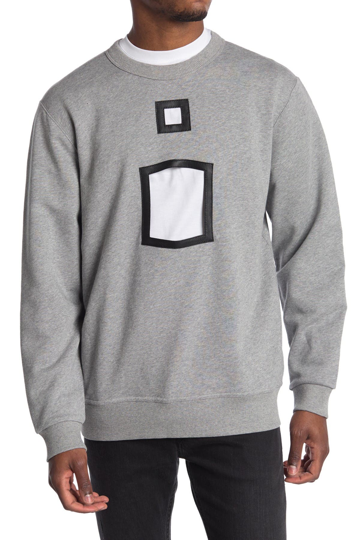 cutout sweatshirt