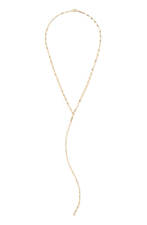 Lana Mega Gloss Blake Chain Y-Necklace in Yellow Gold at Nordstrom, Size 16