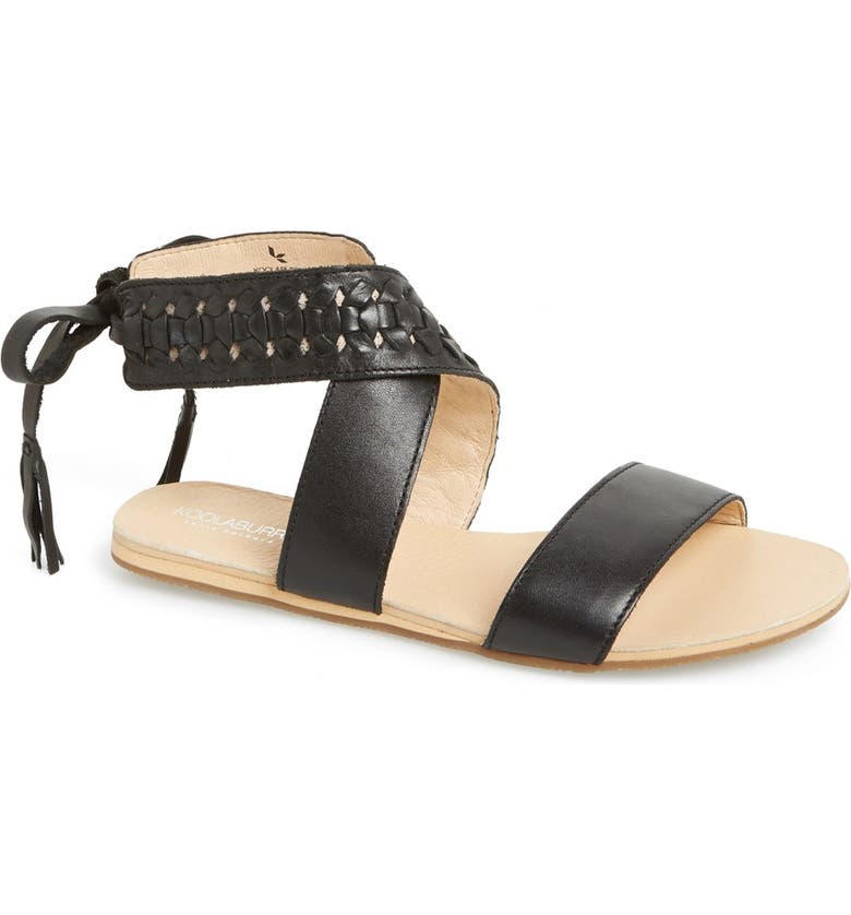 Koolaburra 'Alexa' Leather Ankle Strap Sandal (Women) | Nordstrom