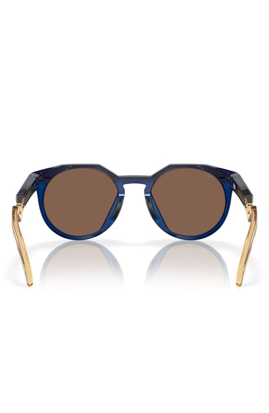 Oakley Geometric Frame Sunglasses In Navy