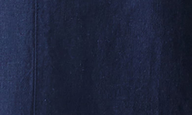 Nic + Zoe Rumba Park Wide Leg Crop Organic Linen Blend Pants In Dark Indigo