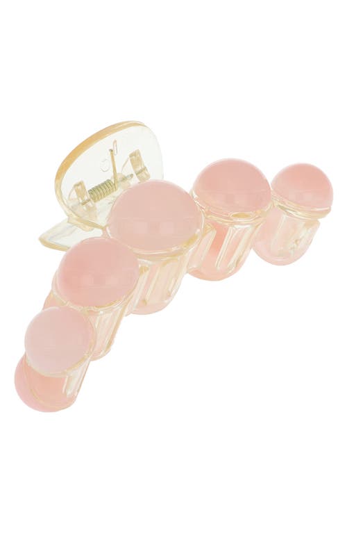 L. Erickson Bubble Jaw Hair Clip in Pink at Nordstrom