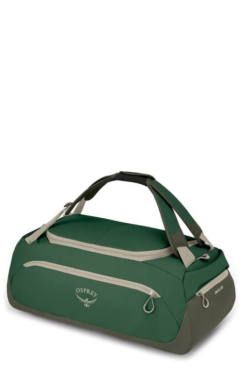 Osprey Daylite 45l Duffle Bag In Green Canopy/green Creek