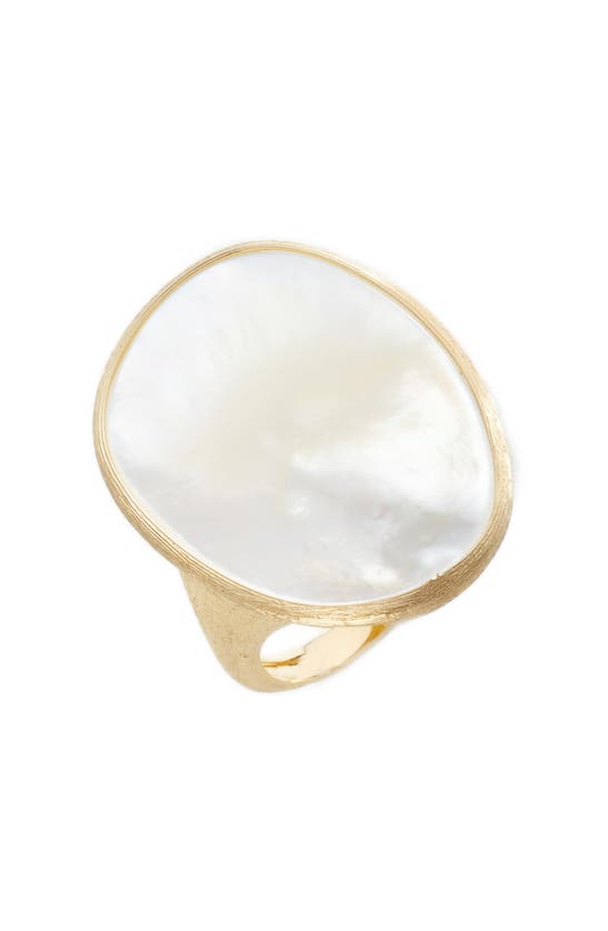Marco Bicego LUNARIA MOTHER-OF-PEARL RING,AB564 MPW Y