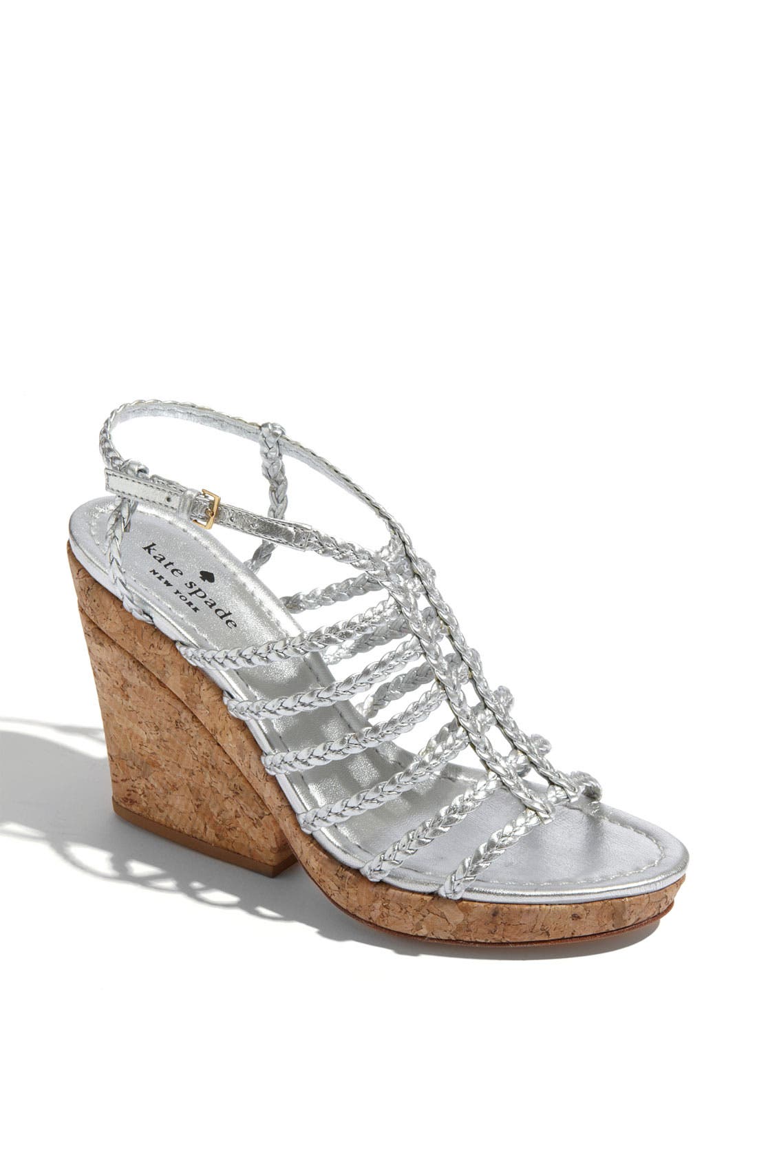 kate spade cork wedges