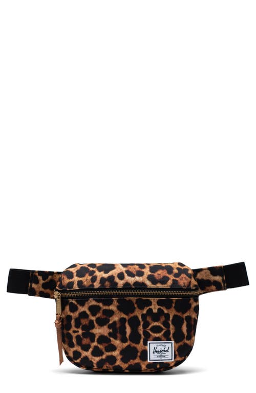 Herschel Supply Co. Fifteen Leopard Belt Bag in Leopard Black