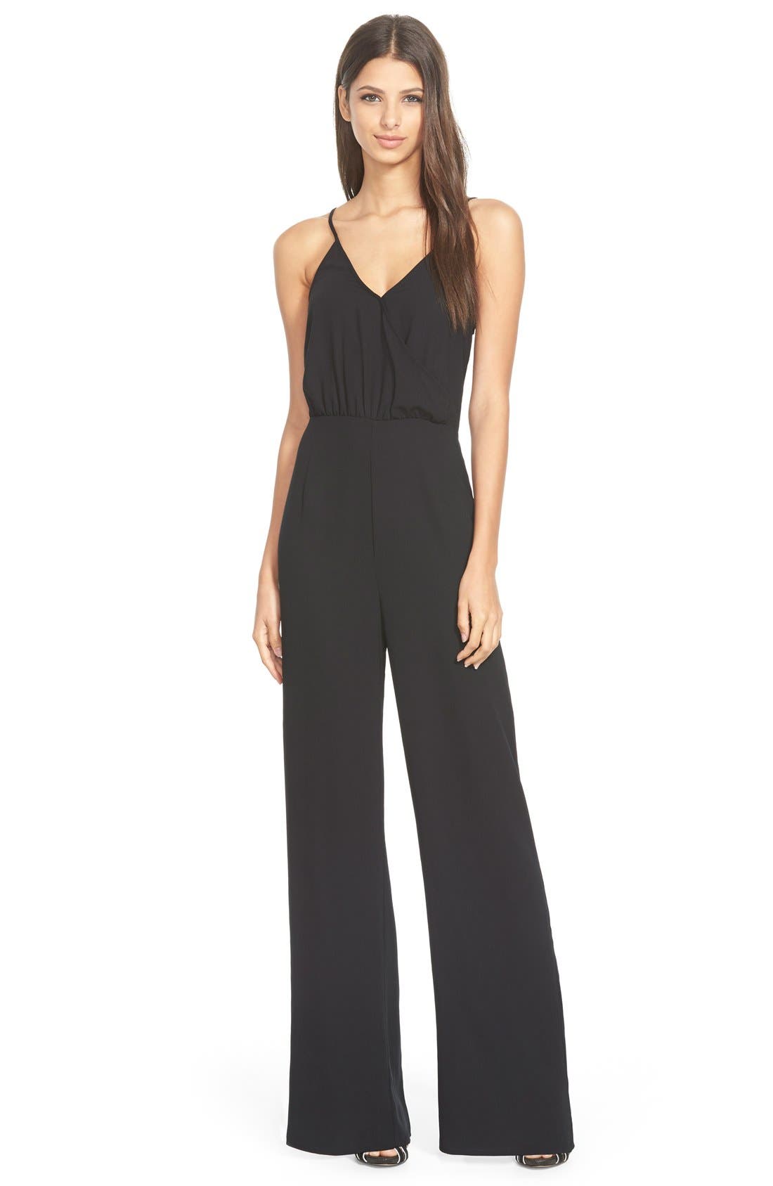 leith surplice jumpsuit