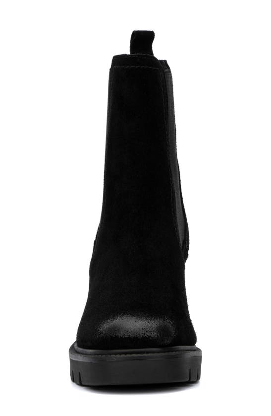 Vintage Foundry Penelope Leather Bootie In Black