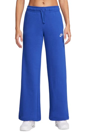 Nike Club Fleece Sweatpants in Game Royal/White at Nordstrom Rack, Size Large