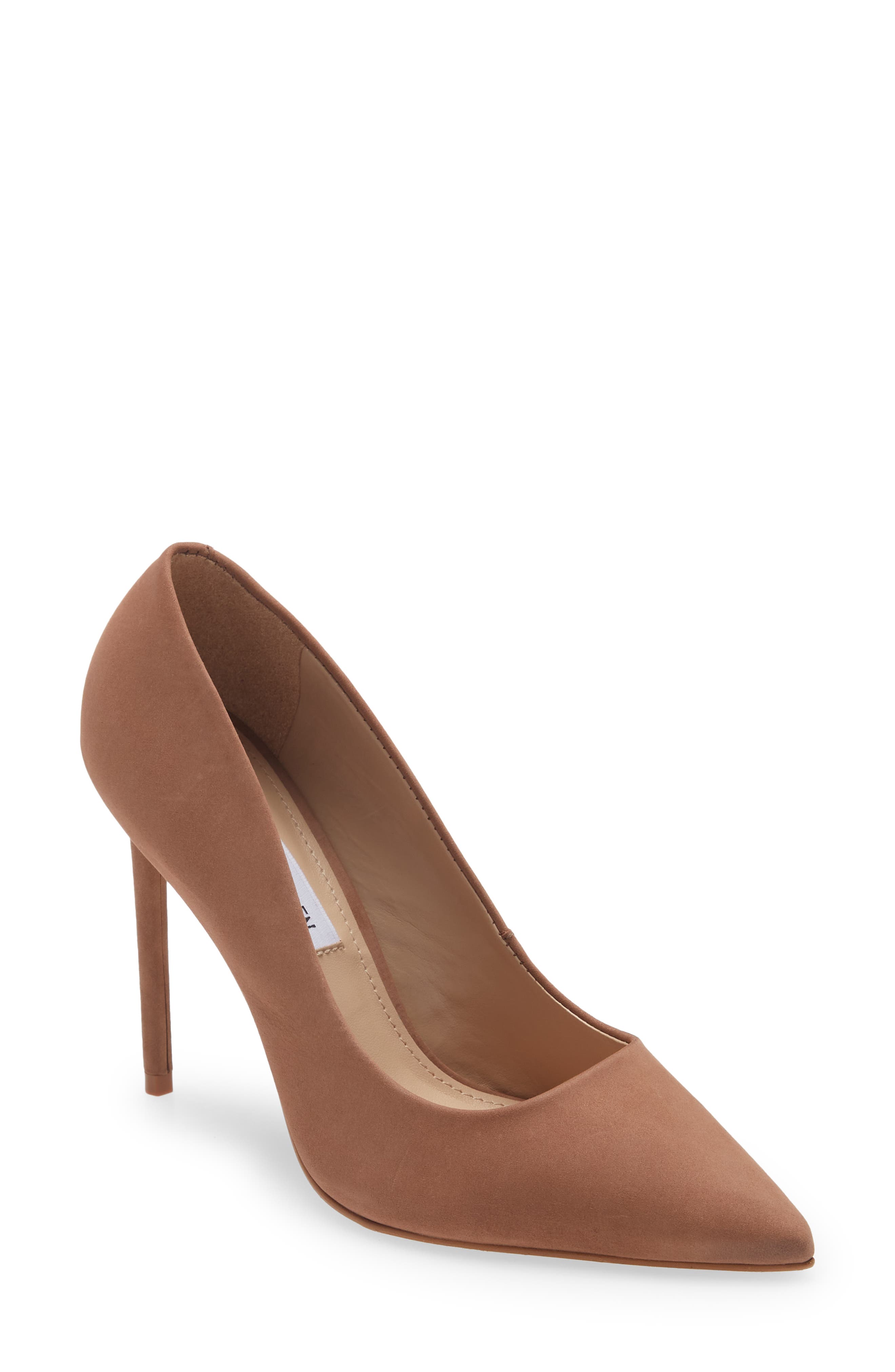 womens dark brown pumps