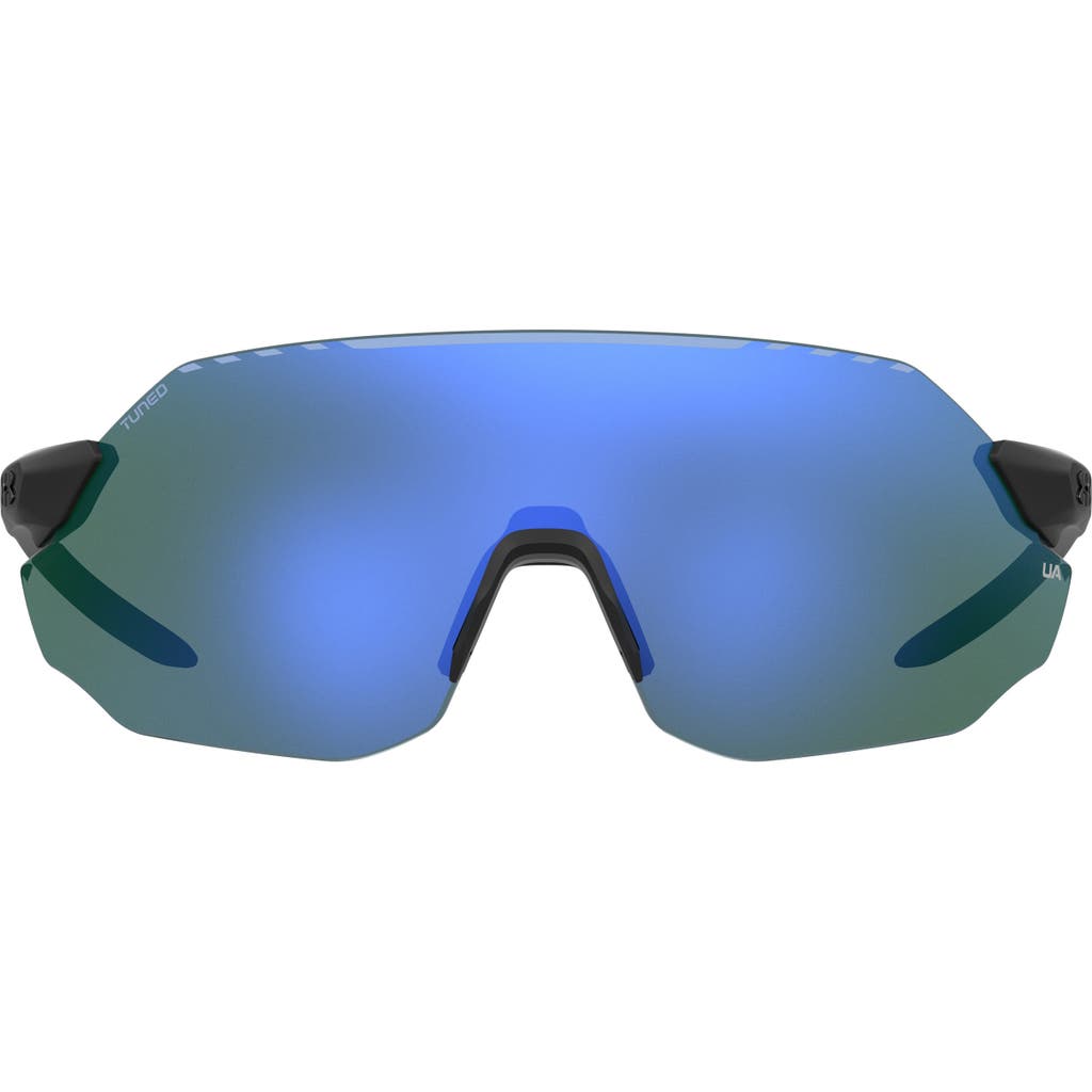 Under Armour Halftime 99mm Shield Sport Sunglasses In Blue