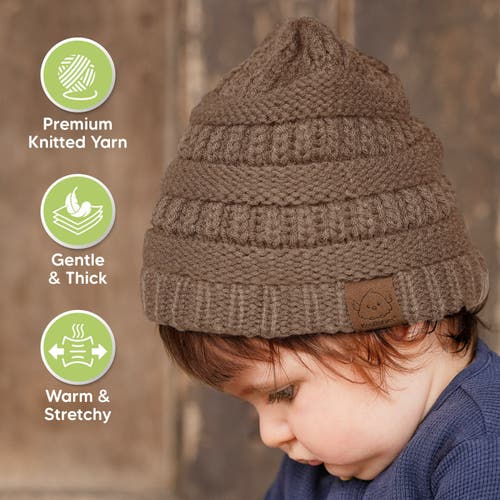 Keababies 3-pack Warmzy Baby Beanies In Wine