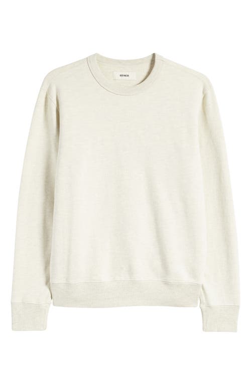 Cotton Sweatshirt in Silver Birch