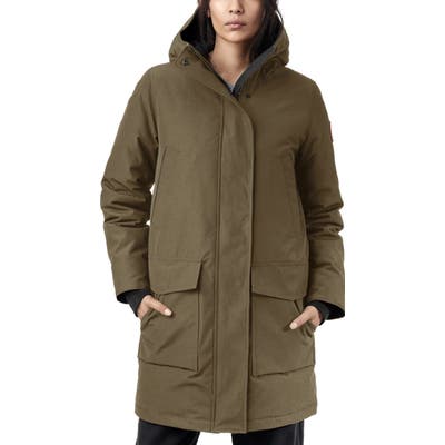 Canada Goose Canmore 625 Fill Power Down Parka, (12-14) - Green