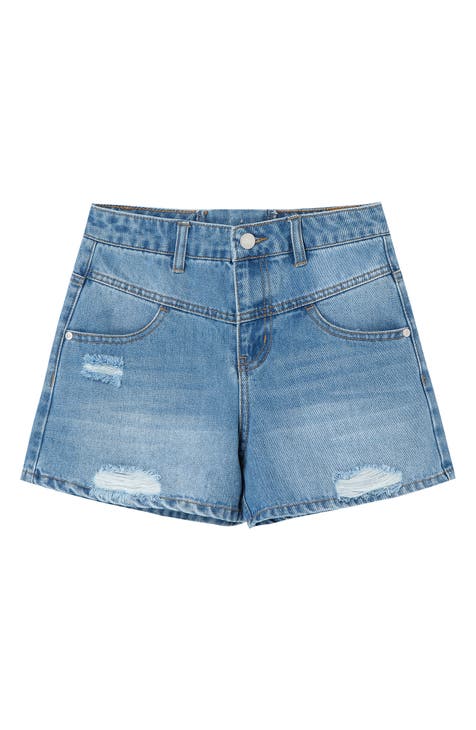 Kan Can Distressed Denim Shorts – 3T's Boutique - Teens, Tweens