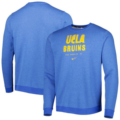 Men's Nike Blue UCLA Bruins Vault Stack Club Fleece Pullover Sweatshirt