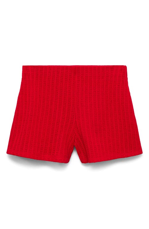 Mango Short In Coral Red
