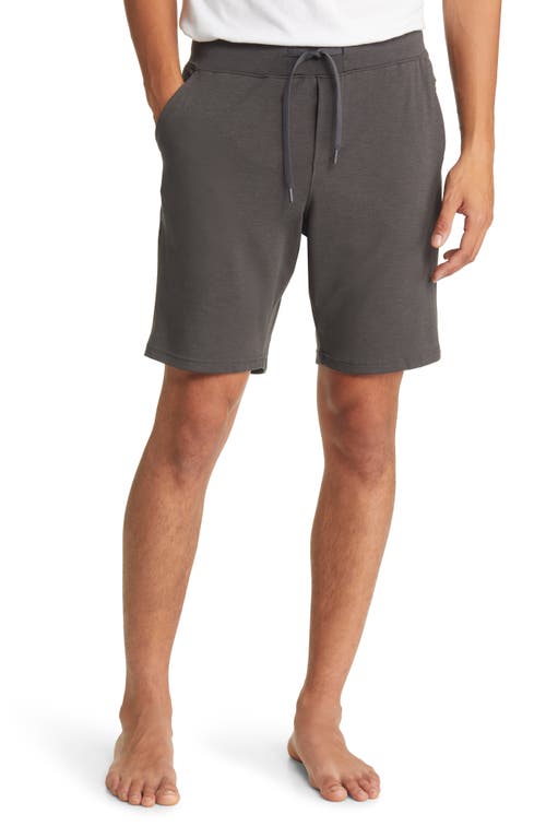 Cozy Earth Ultrasoft Jogger Pajama Shorts in Charcoal