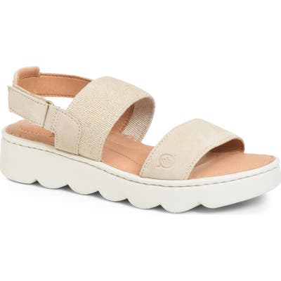 B?rn Patriotic Slingback Sandal, Beige