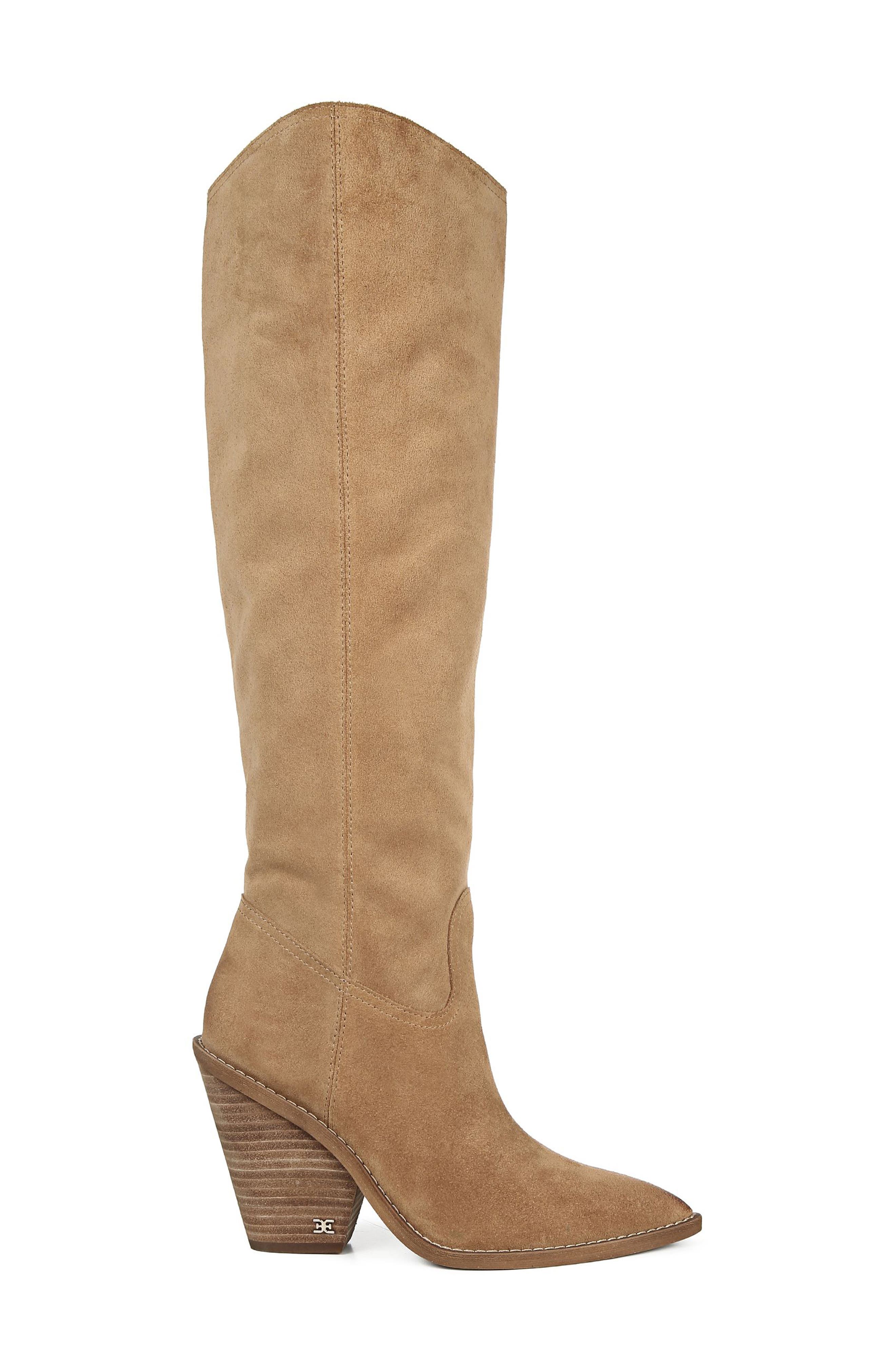 sam edelman cognac boots