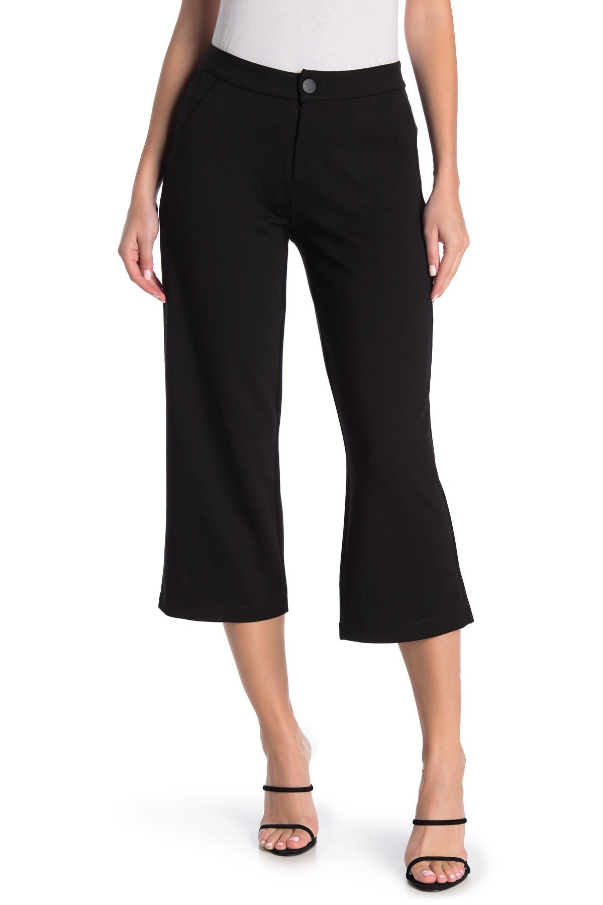 mid calf wide leg pants