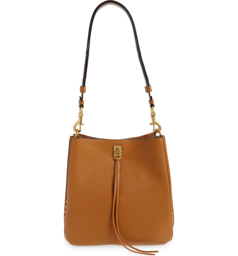 Darren deerskin leather shoulder top bag