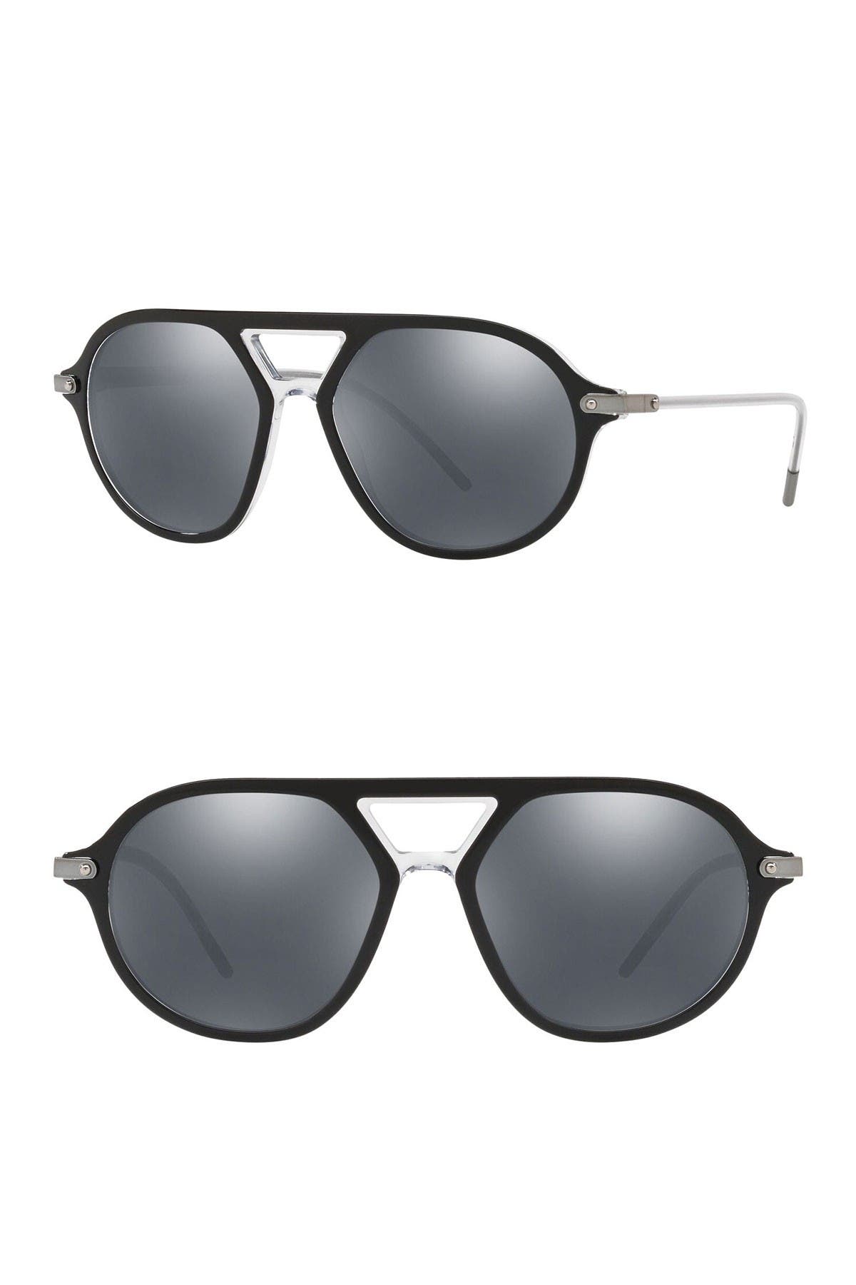 Dolce \u0026 Gabbana | 54mm Pilot Sunglasses 