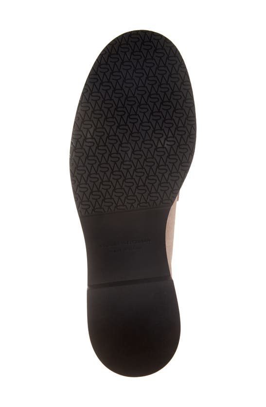 Stuart Weitzman Palmer Bold Loafer In Sabbia Leather