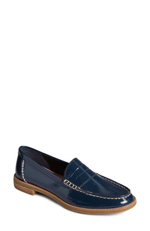 Shop Sperry Top-sider® Seaport Embossed Penny Loafer In Navy