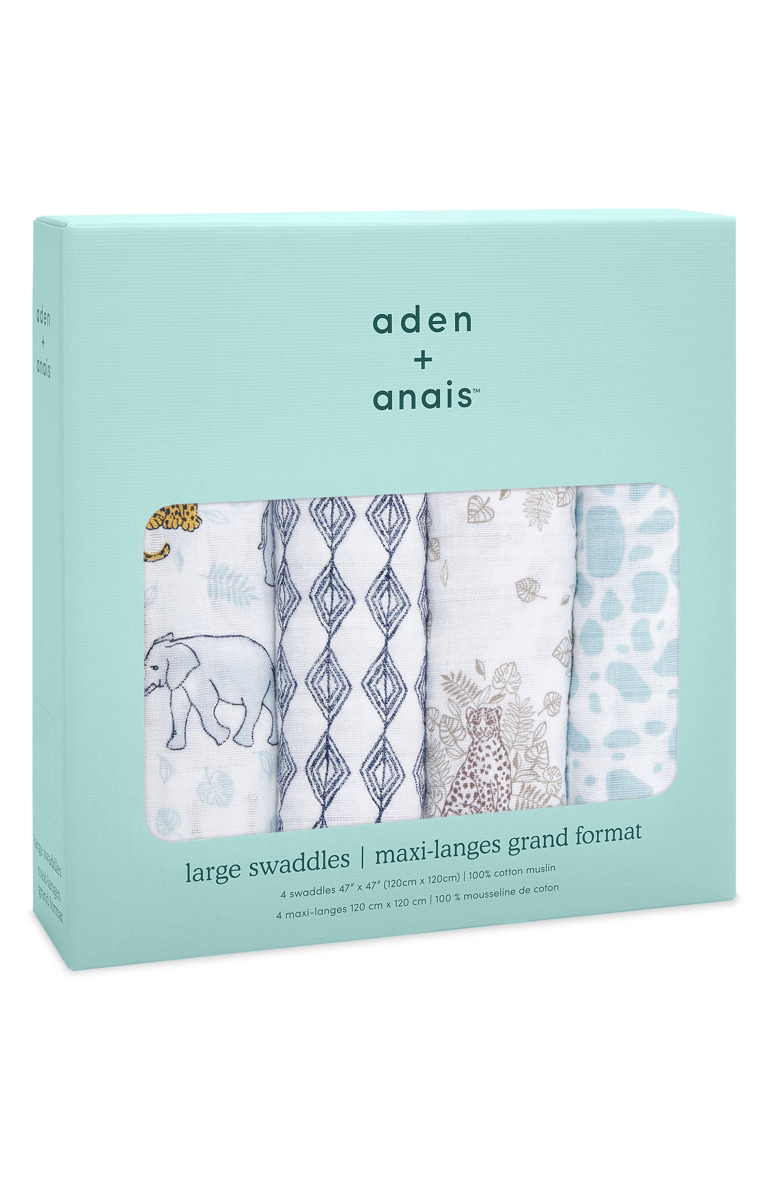 aden + anais 4Pack Classic Swaddling Cloths Nordstrom