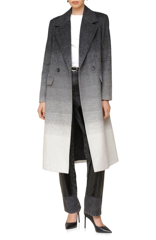 AVEC LES FILLES AVEC LES FILLES DOUBLE FACE OMBRÉ COAT