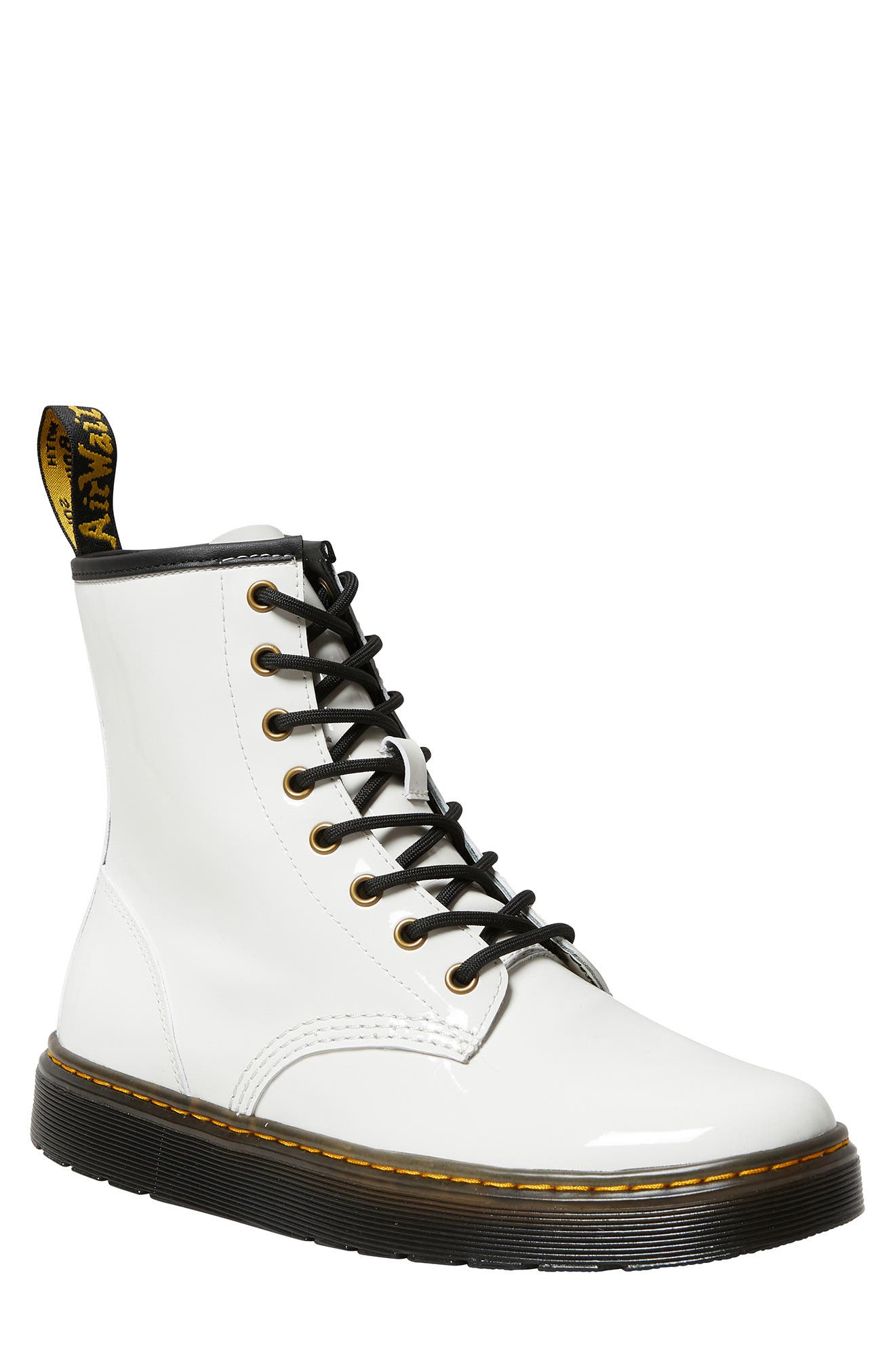 Dr. Martens' Zavala 8-eyelet Boot In White