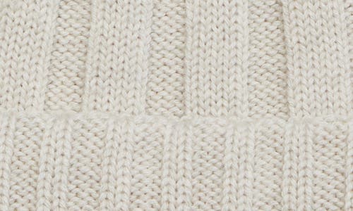 John Smedley Hickory Merino Wool Beanie In Grey Fleece