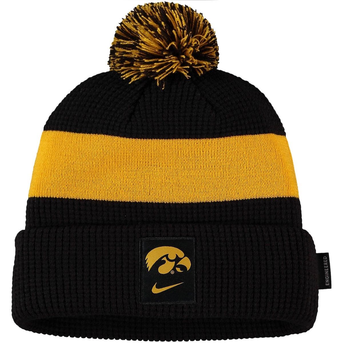 Iowa Hawkeyes Sideline Cuffed Knit Hat 