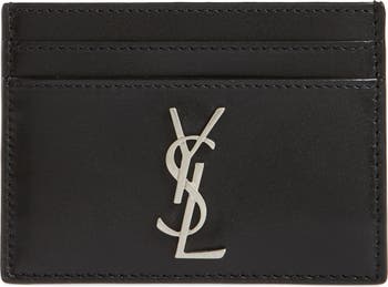 Monogram Leather Card Case