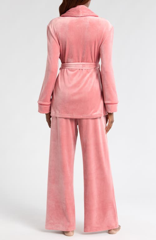 Ugg(r) Raechelle Wrap Pajamas In Pink Cedar/rubious