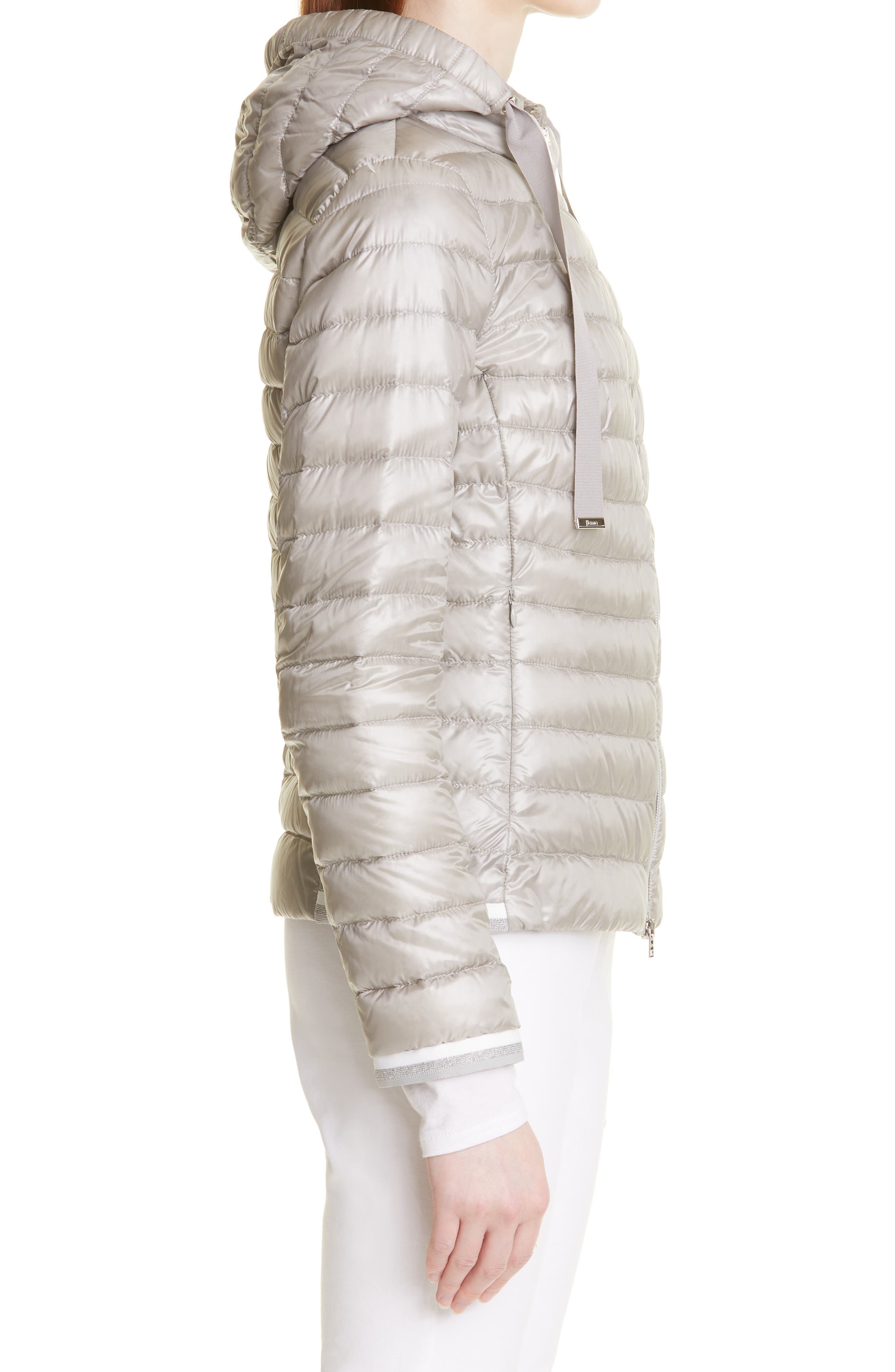 Herno Classic Metallic Trim Hooded Down 