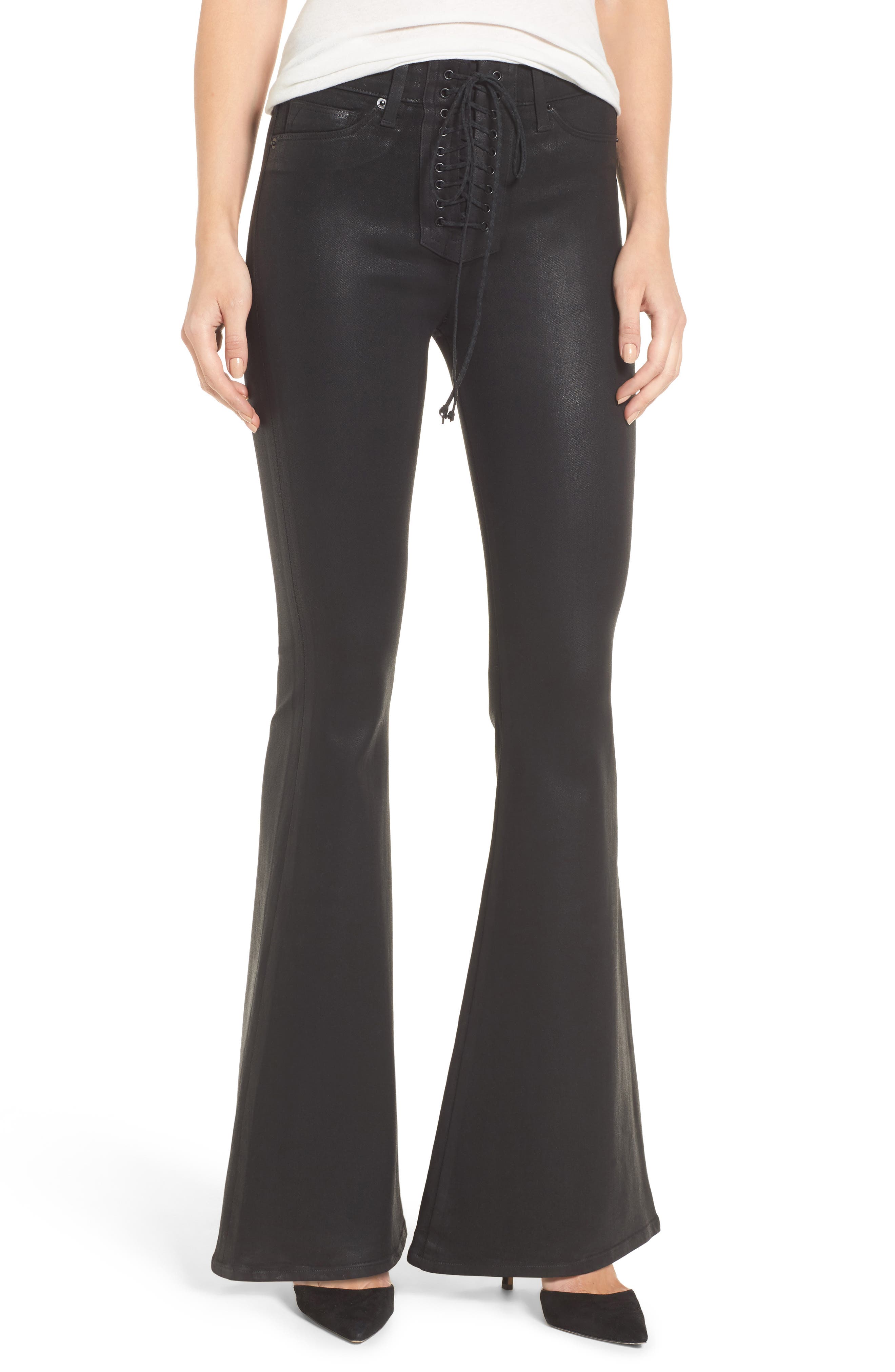 hudson bullocks lace up jeans