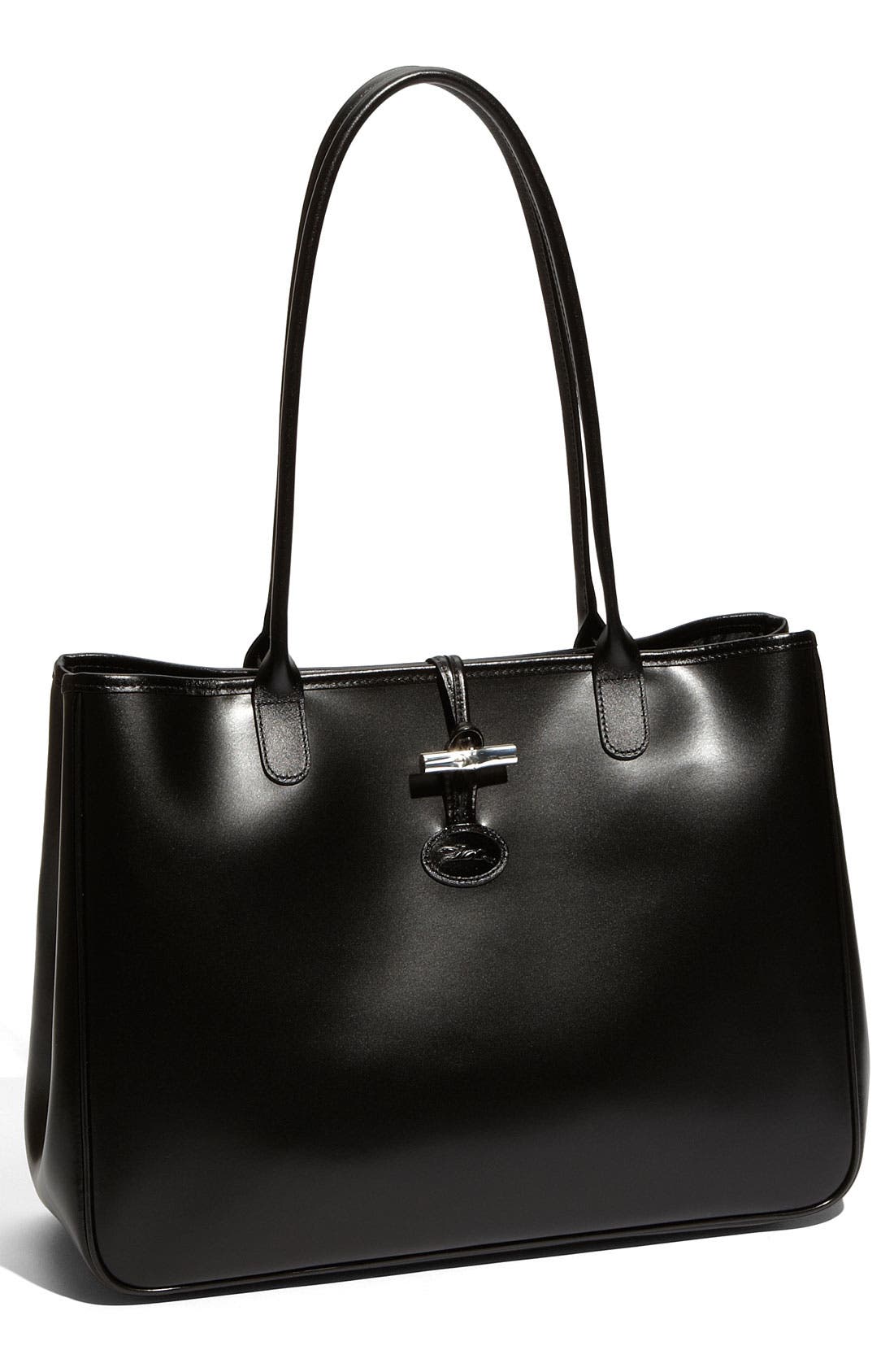 Longchamp 'Roseau' Toggle Closure Leather Tote Nordstrom