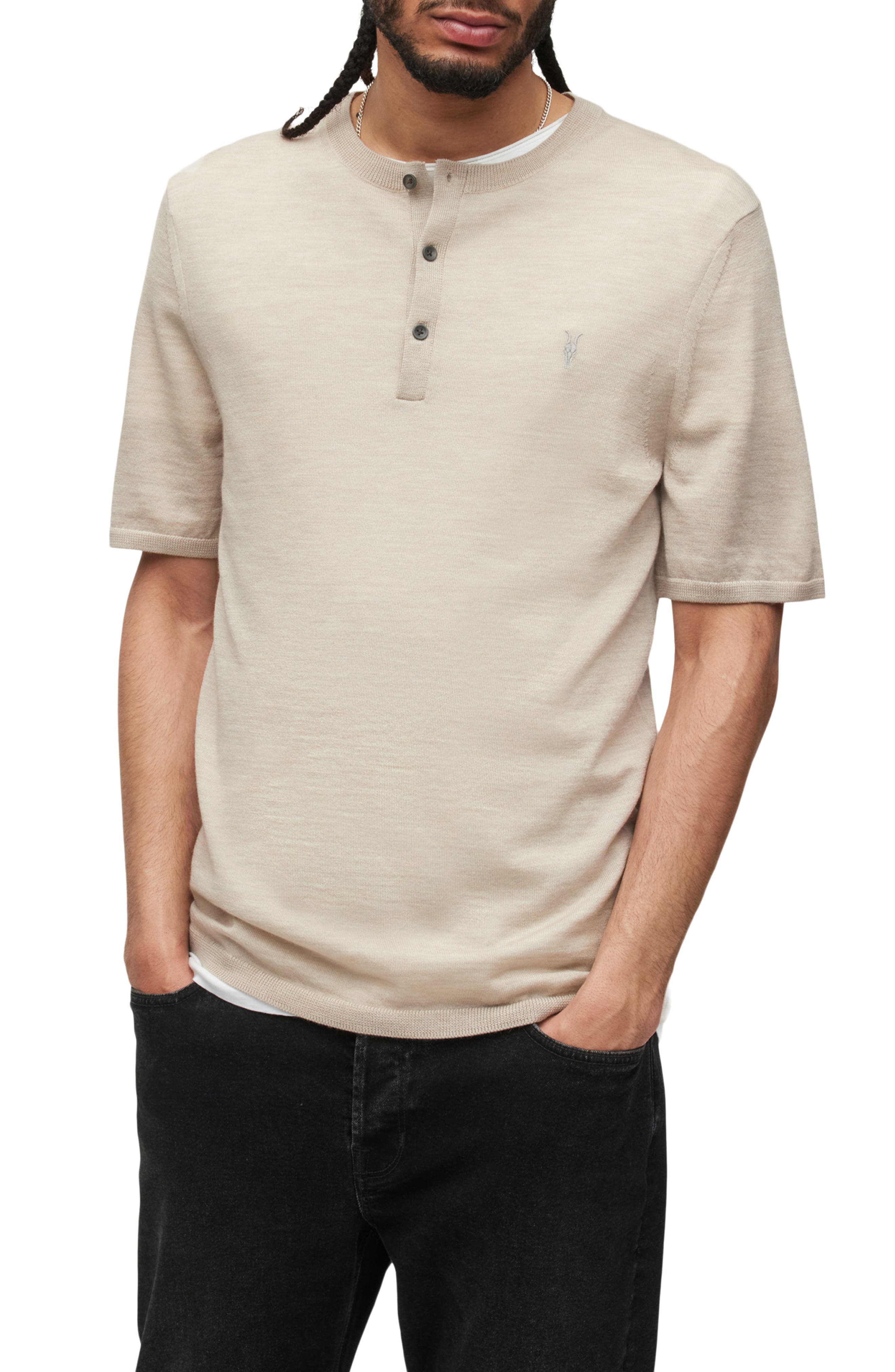 Details about   Rag & Bone Men's Slim Fit Short Sleeve Henley T-Shirt MSRP $125 