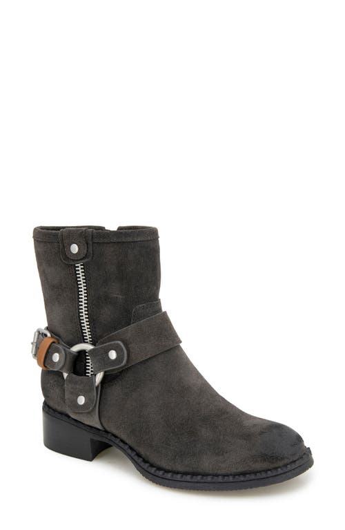 GENTLE SOULS BY KENNETH COLE Barker Bootie in Charcoal Suede 