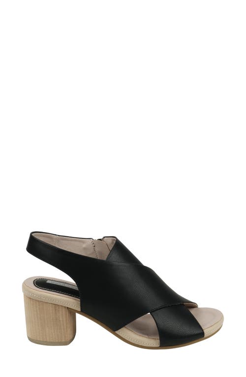 Shop Good Choice New York Keefa Slingback Sandal In Black