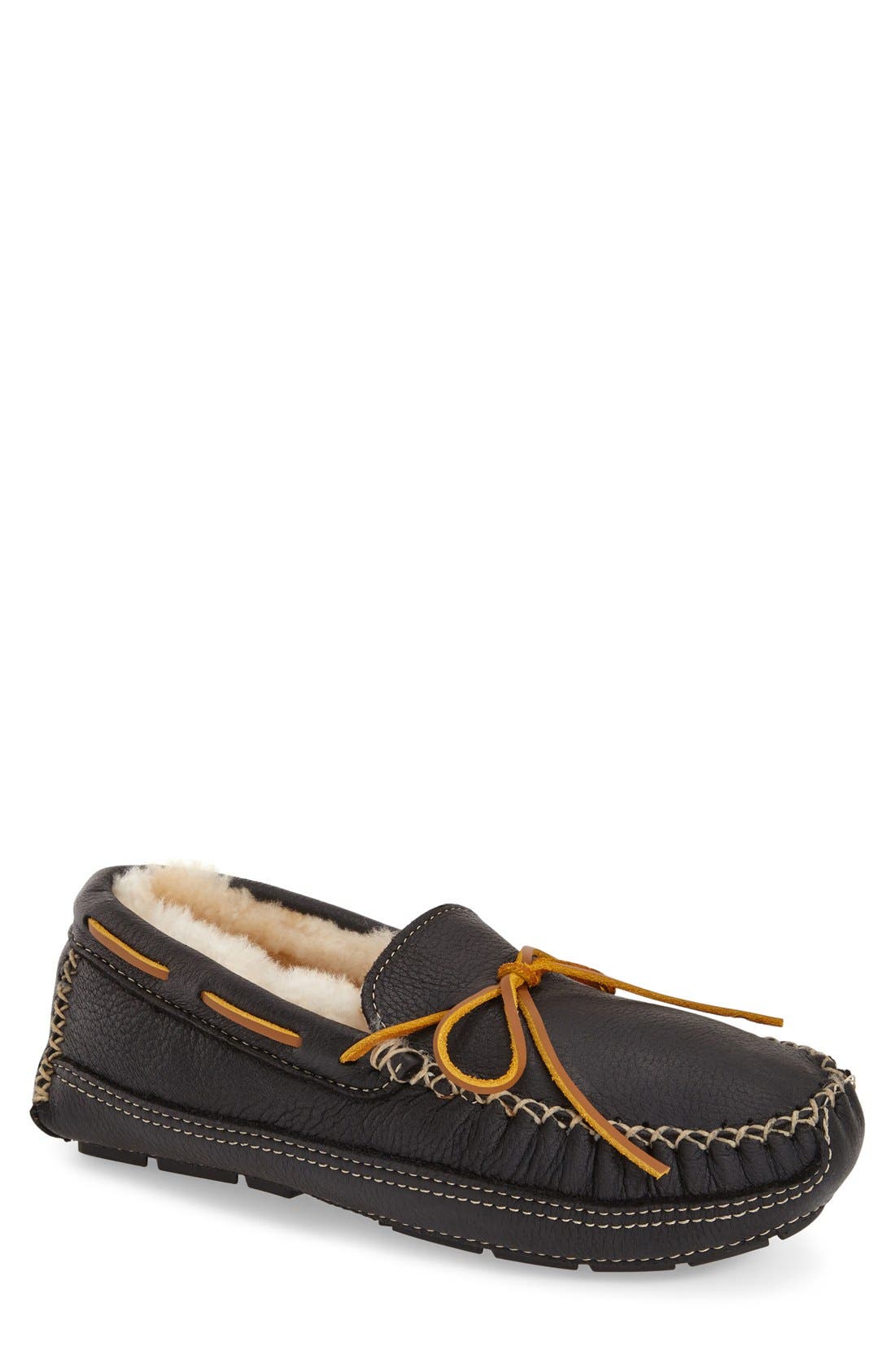 mens moccasin house shoes