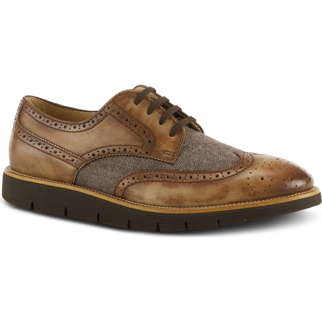 L'artiste By Spring Step Beaufort Derby In Camel