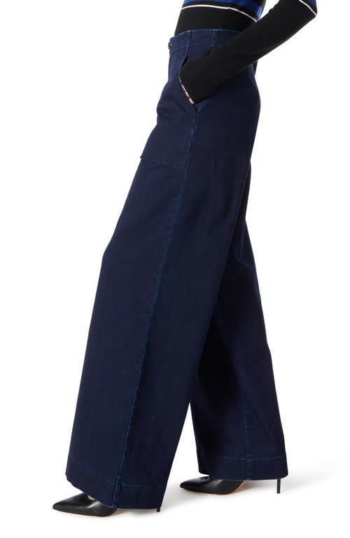 Do By Dee Ocleppo Utility Wide Leg Jeans In Indigo Rinse Wash