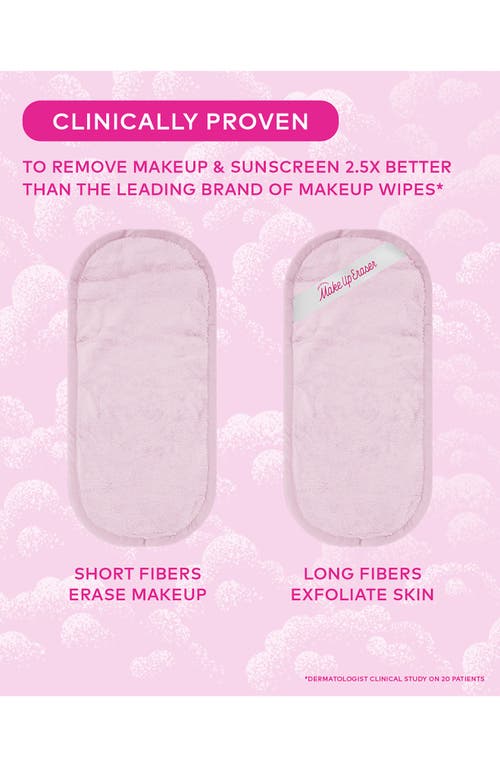 The Original Makeup Eraser Silver Infused Pro Reusable Makeup Eraser Cloth In Silver Infused