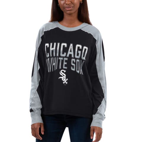 G-III 4Her by Carl Banks /gray New York Yankees Smash Raglan Long Sleeve T- shirt At Nordstrom in Blue