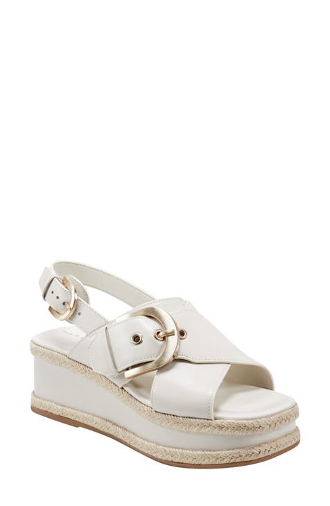 Women's Ivory Medium Heel Espadrilles | Nordstrom